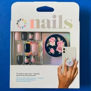 Popsocket - Vintage Perfume Nails & PopGrip